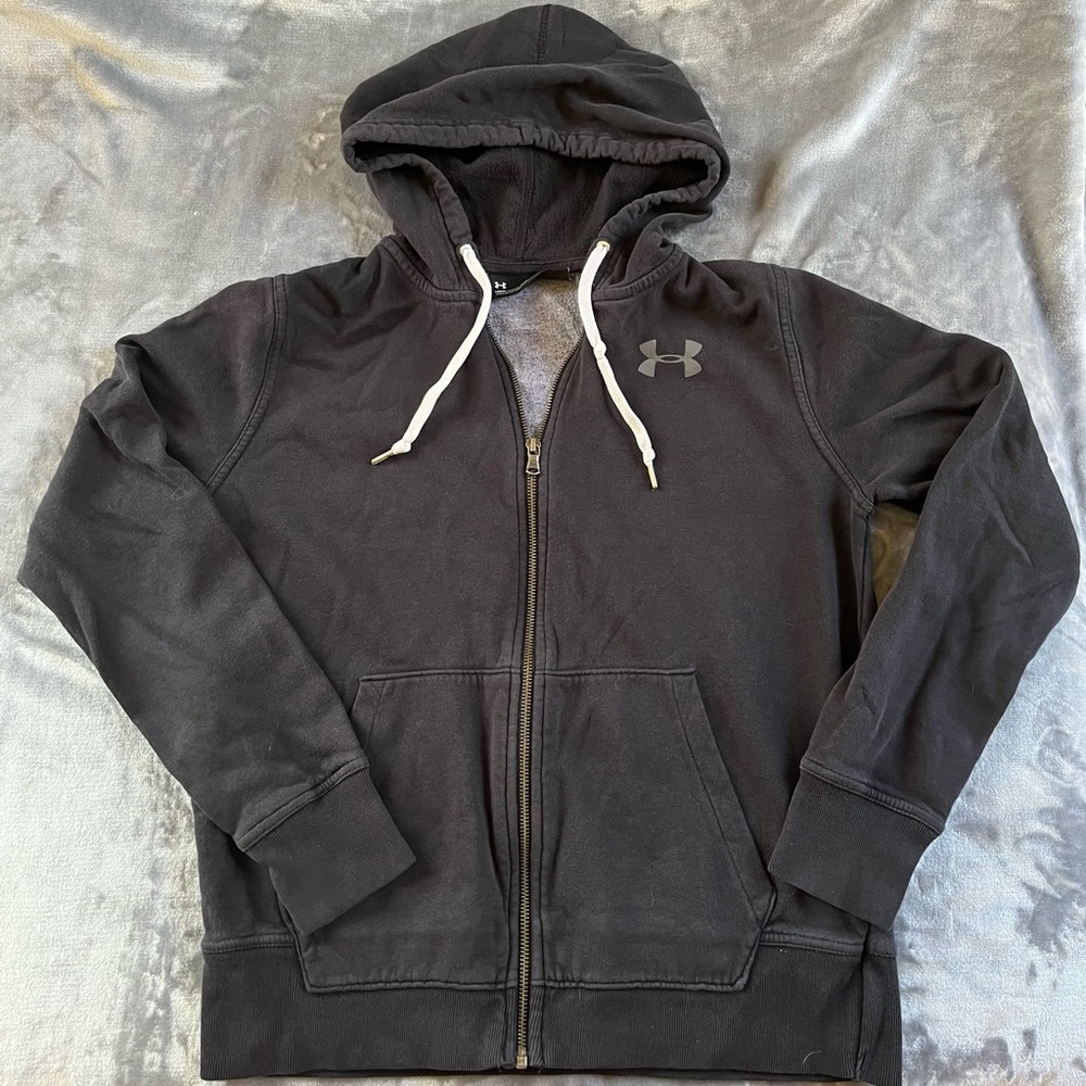 Under Armour Black Zip-Up Jacket